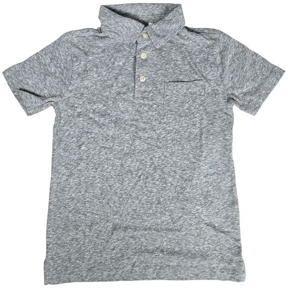 Crewcuts Kids' short-sleeve Gray Polo S - Picture 1 of 9